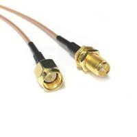 Переходник SMA-male - SMA-female пигтейл