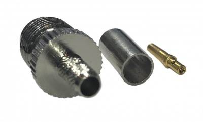 Разъем обжимной TNC-female RG-58 Разъем обжимной TNC-female RG-58